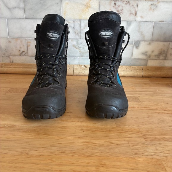 Meindl EH Tahoe D ST Hiking Boots Mens US 9 Black Teal Gore-Tex Safety Toe main image 10